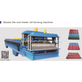 Glazed tile sheet roofing roll forming machine